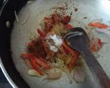 A picture of step 6 of Soya Chunks Wrap.