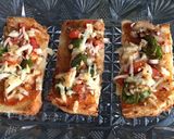 A picture of step 7 of Bread pizza.