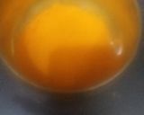 A picture of step 2 of Haldi milk shake.