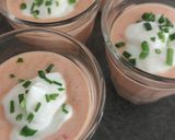 Une image de l'étape 7 de Mini-cappuccinos de tomate au jambon.