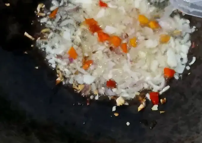 Langkah-langkah untuk membuat Cara membuat Tumis udang kecambah untuk 1 rumah