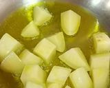 A picture of step 2 of Aloo Methi Sabzi.