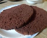 A picture of step 3 of Basic chocolate sponge.
