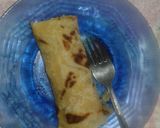 A picture of step 8 of Chapati egg wrap.