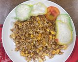 Foto langkah ke 3 dari resep Nasi Goreng Abon Sapi.