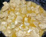 A picture of step 3 of Boneless Butter Chicken.
