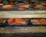 A picture of step 8 of Brad's smoked salmon.
