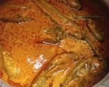 A picture of step 2 of Hyderabadi Mirchi Ka Salan Aur Pulao.