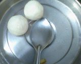 A picture of step 2 of Snow ball kheer.