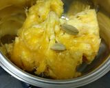 A picture of step 5 of Belkhand or Bel /Wood Apple Shrikhand.