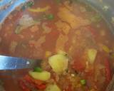 Thai and Mexican fusion Albondigas. (Meatball & vegetable stew) recipe step 8 photo