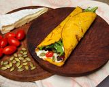 Foto del paso 8 de la receta: 🥕🥚Crepas de zanahoria 🥕2 ingredientes 🥕 Receta viral #2 🥚🥕