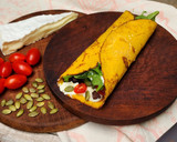 Foto del paso 8 de la receta: 🥕🥚Crepas de zanahoria 🥕2 ingredientes 🥕 Receta viral #2 🥚🥕