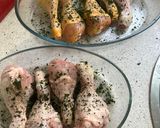 Foto del paso 1 de la receta: Muslos de pollo estilo oriental con menestra de mix setas y ajetes