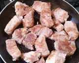 A picture of step 2 of Pork in Tomato Sauce.