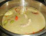 Foto del paso 7 de la receta: Sopa de pollo y plátano verde frito