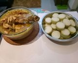 Foto langkah ke 5 dari resep Lontong magicom.