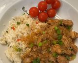 A picture of step 5 of Chicken Vindaloo.