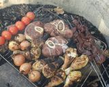صورة لخطوة 1 من وصفة دجاج ولحم خروف مشوي