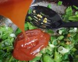 A picture of step 6 of Chicken manchurian.