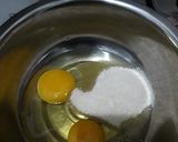 Foto langkah ke 2 dari resep Puding roti tawar panggang.