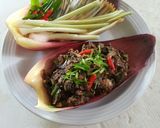 รูปขั้นตอนการทำที่ 5 ของ ลาบหัวปลี