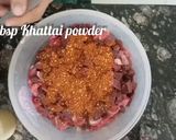 A picture of step 2 of Mutton Fry Dil Gurda Kaleji.