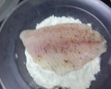 A picture of step 2 of Pan fried frish fillet.