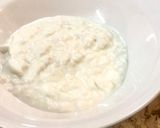 A picture of step 1 of Meethay Dahi bary.