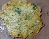 A picture of step 5 of Potato omelet(chilla).