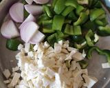 A picture of step 1 of Paneer tikka masala curry.