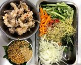 Hình bước làm 1 của món Gỏi mực