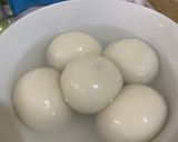 蜂蜜菊花湯圓的食譜步驟2照片
