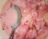 A picture of step 1 of Watermelon with milk.