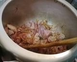 A picture of step 9 of Mutton Haleem.