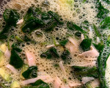 Foto del paso 5 de la receta: Tortilla francesa 🥚🥚 de espinacas 🥬, pavo 🦃 y aguacate 🥑