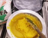 A picture of step 1 of Green leafy vegetables n Maize chapati #MaizeFlourChallenge.