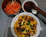 Hình bước làm 3 của món Bột chiên trứng