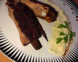 Egészben sült oldalas BBQ pácban recept fázis 2 fotója