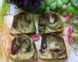 Foto langkah ke 17 dari resep (6.1) Army Chiaseed Marmer Cake (No BP, Pelembut dan Pewarna).