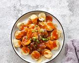 Foto langkah ke 5 dari resep Terong Crispy Saus Thai.