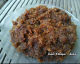 Foto langkah ke 5 dari resep Unti Kelapa (isian dadar gulung, bakpou,bugis,roti, dll).