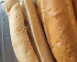 Hot dog sütőben sütve recept fázis 2 fotója