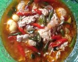 Foto langkah ke 4 dari resep Telur Bumbu Iris Praktis.