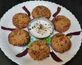 A picture of step 8 of Ratale chey cutlet (sweet potato tikki).