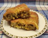 Фото кроку 7 до Наливний пиріг з капустою.