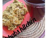 A picture of step 6 of Khabs special chicken.