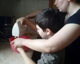 Banános-kókuszos bomba recept fázis 2 fotója