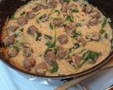 Orzo and Mini Sausage Meatballs recipe step 3 photo