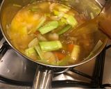 A picture of step 6 of Winter Warmer Leek and Potato Soup.